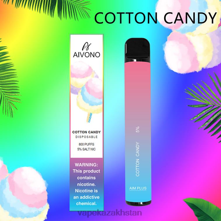 Vape Shop Astana 6080B178 Aivono AIM PLUS 800 Cotton Candy