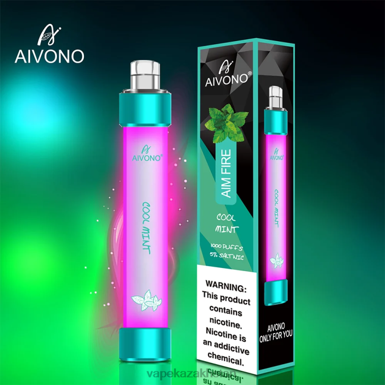 Vape Shop Astana 6080B328 Aivono AIM FIRE 1000 Cool Mint