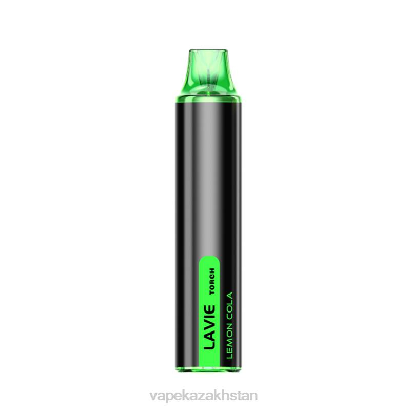 Disposable Vape Kazakhstan B2TP130 LAVIE Torch 6000 Puffs Lemon Cola