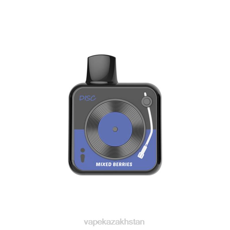 E-Liquid Vape B2TP154 LAVIE DISC 10000 Puffs Mixed Berries