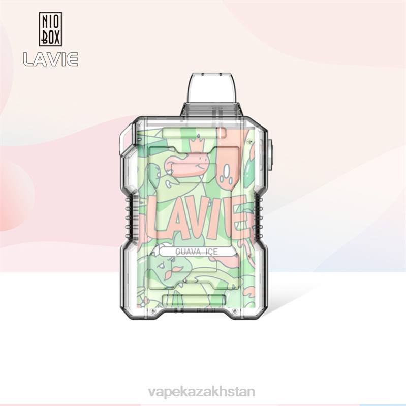 E-Liquid Vape B2TP194 LAVIE NIO BOX 9000 Puffs Guava Ice