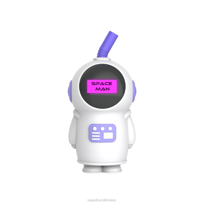 E-Liquid Vape B2TP234 LAVIE SPACE MAN 7000 Puffs Grape Ice
