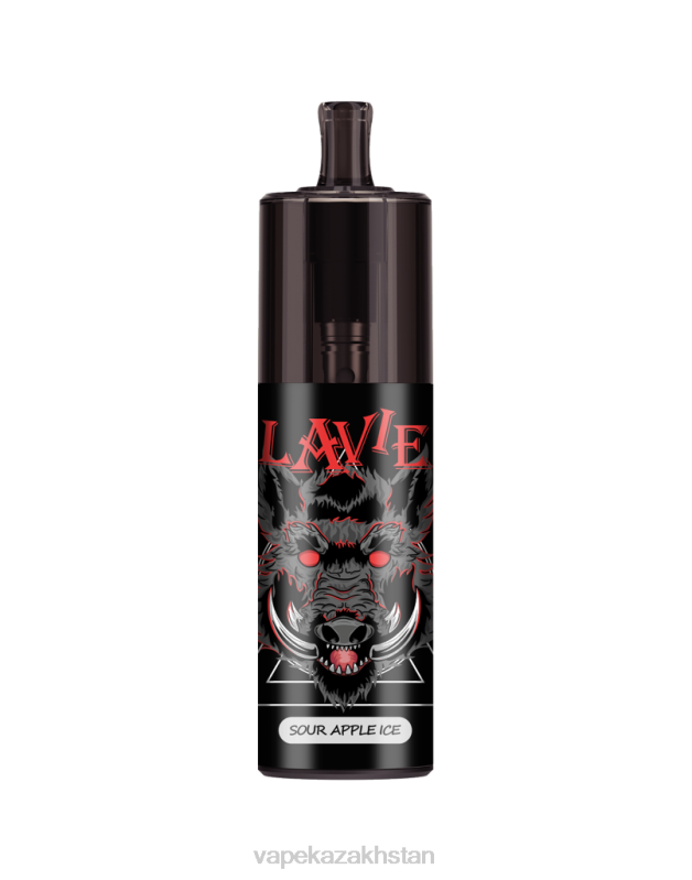 E-Liquid Vape B2TP329 LAVIE COLOUR BAR 10000 Puffs Airflow Control Sour Apple Ice