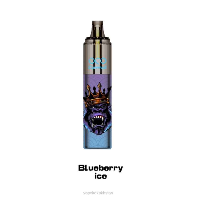 E-Liquid Vape B2TP349 LAVIE OCO Carnival 10000 Puffs Blueberry Ice