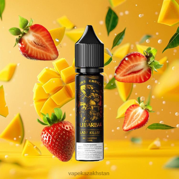 E-Liquid Vape HV8H4107 Alibarbar Hookah Onyx Dock Lady killer