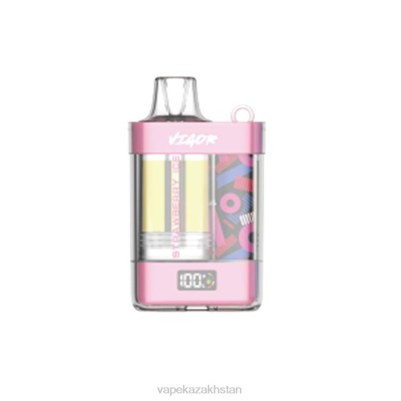 Vape Kazakhstan B2TP1 LAVIE VIGOR 15000 Puffs Strawberry Ice