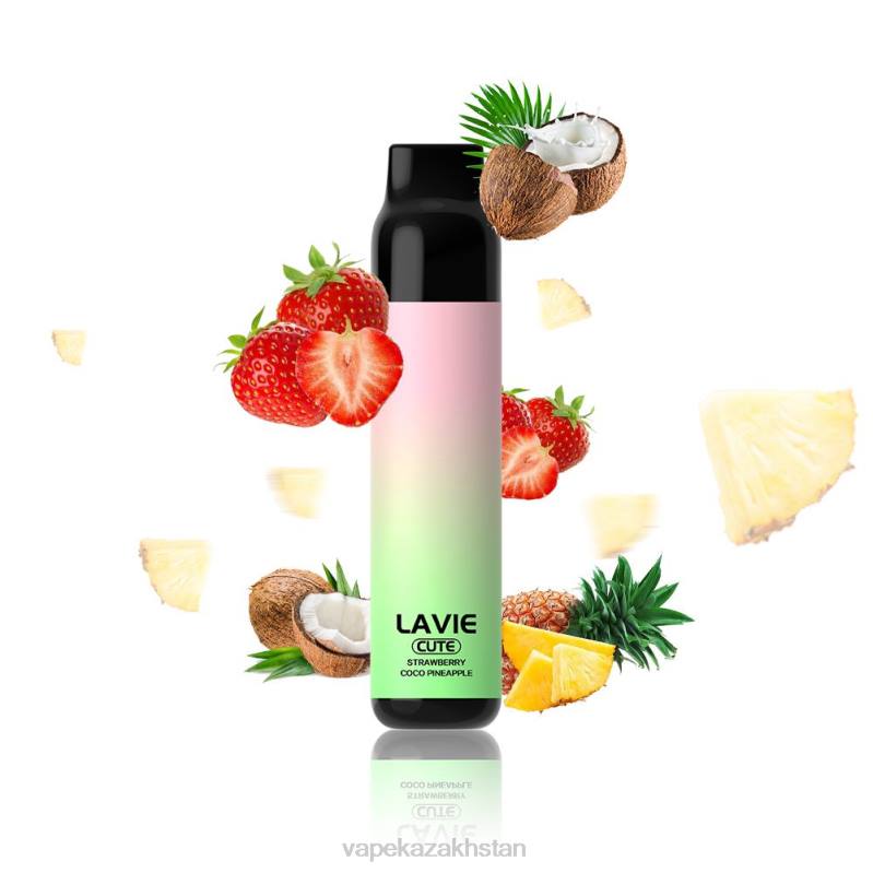 Vape Kazakhstan B2TP291 LAVIE BAR 3000 Puffs Strawberry Coco Apple