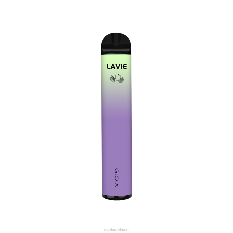 Vape Kazakhstan B2TP306 LAVIE BAR 1600 Puffs Grape Orange Apple