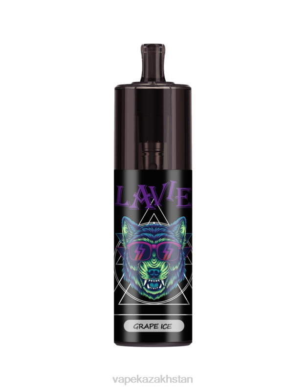 Vape Kazakhstan B2TP331 LAVIE COLOUR BAR 10000 Puffs Airflow Control Grape Ice