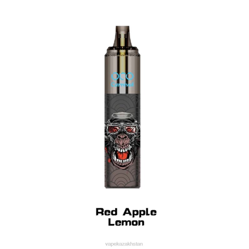 Vape Kazakhstan B2TP356 LAVIE OCO Carnival 10000 Puffs Red Apple Lemon