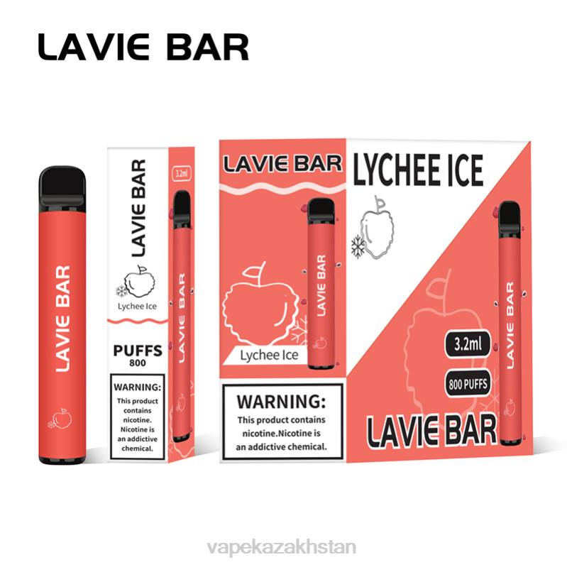 Vape Shop Astana B2TP313 LAVIE BAR 800 Puffs Lychee Ice