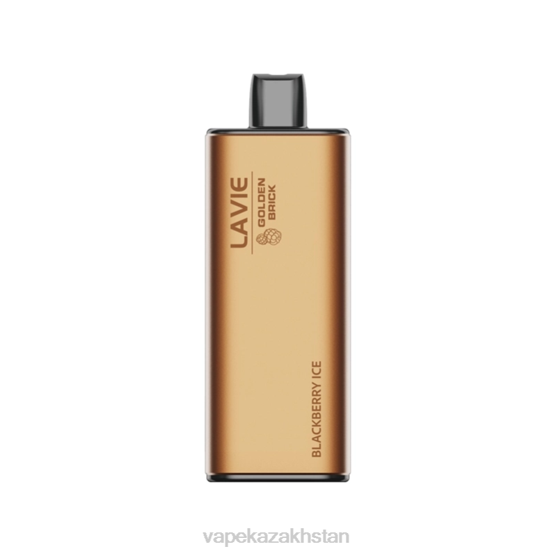 Vape Shop Astana B2TP53 LAVIE GOLDEN BRICK 10000 Puffs Blackberry Ice