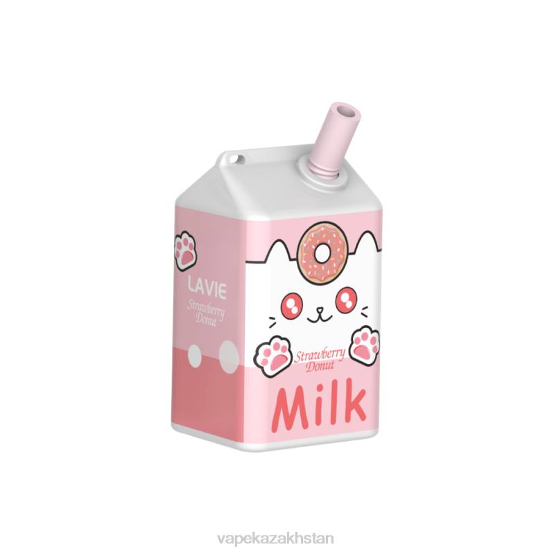 Vape Smoke B2TP177 LAVIE MILK 7000 Puffs Strawberry Donut