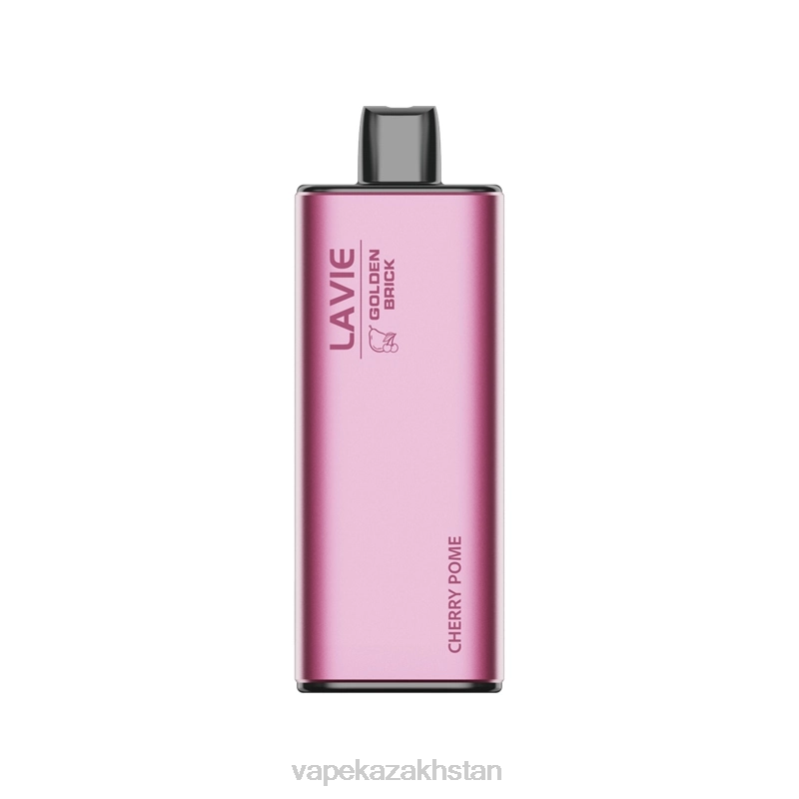 Vape Smoke B2TP57 LAVIE GOLDEN BRICK 10000 Puffs Cherry Pome