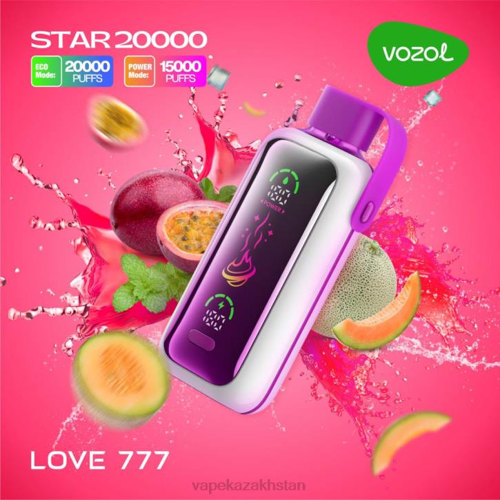Vape Smoke JP0412 VOZOL STAR 20000 LOVE 777
