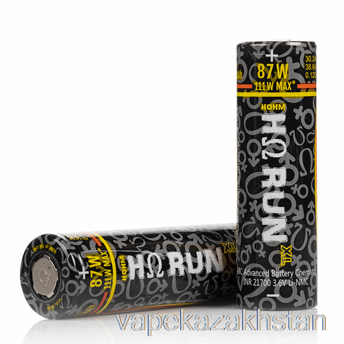 Vape Disposable Hohm Tech RUN XL 21700 4007mAh 30.3A Battery Single Battery