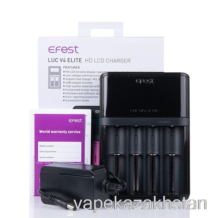 Vape Disposable Efest LUC V4 Elite HD LCD Charger