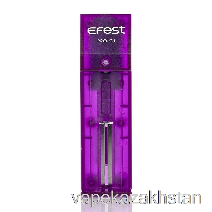 Vape Kazakhstan Efest PRO C1 1-Bay Smart Battery Charger