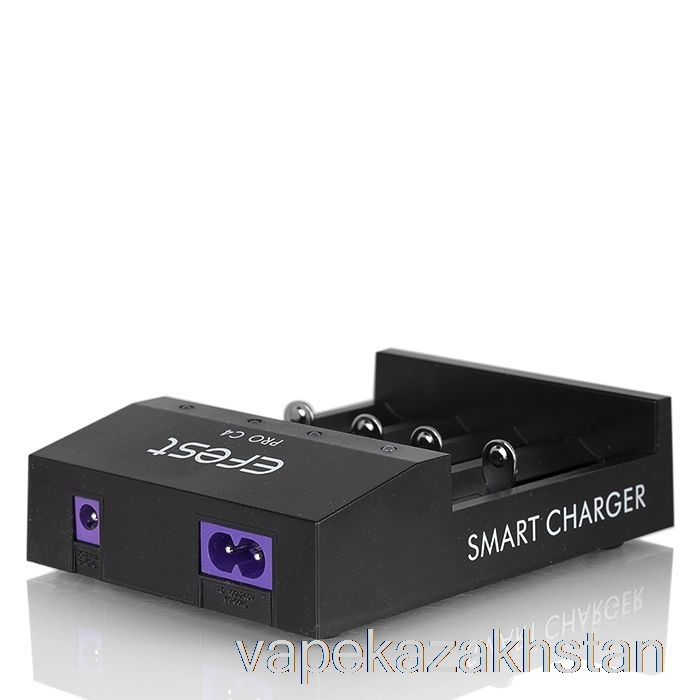 Vape Kazakhstan Efest PRO C4 4-Bay Smart Battery Charger