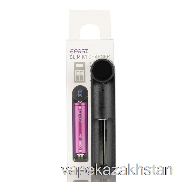 Vape Smoke Efest SLIM K1 Single-Slot Battery Charger
