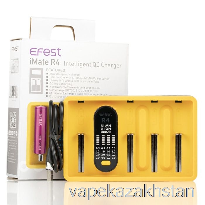 Vape Smoke Efest iMATE R4 Intelligent QC Charger