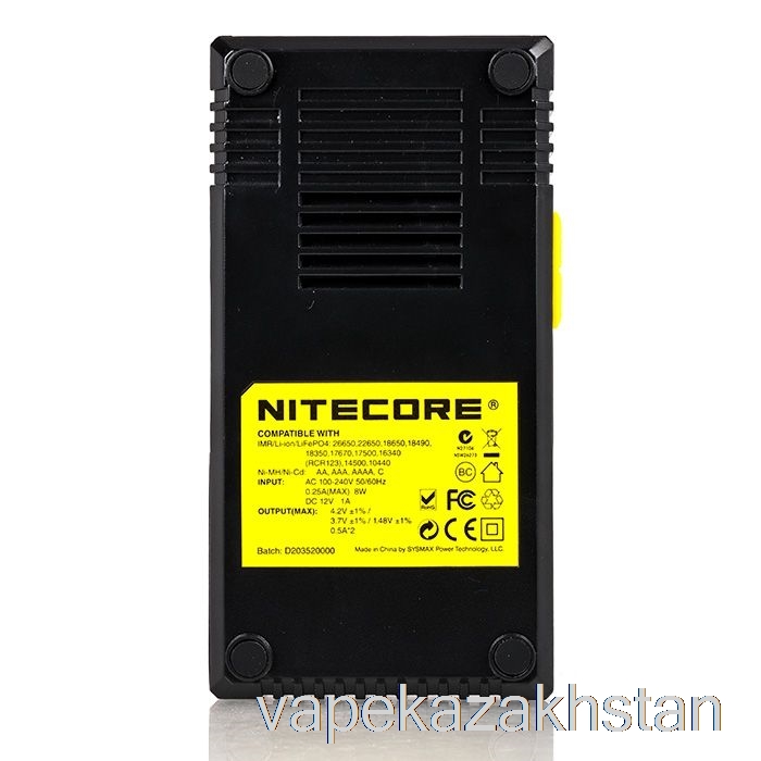 Vape Smoke Nitecore D2 Battery Charger (2-Bay)
