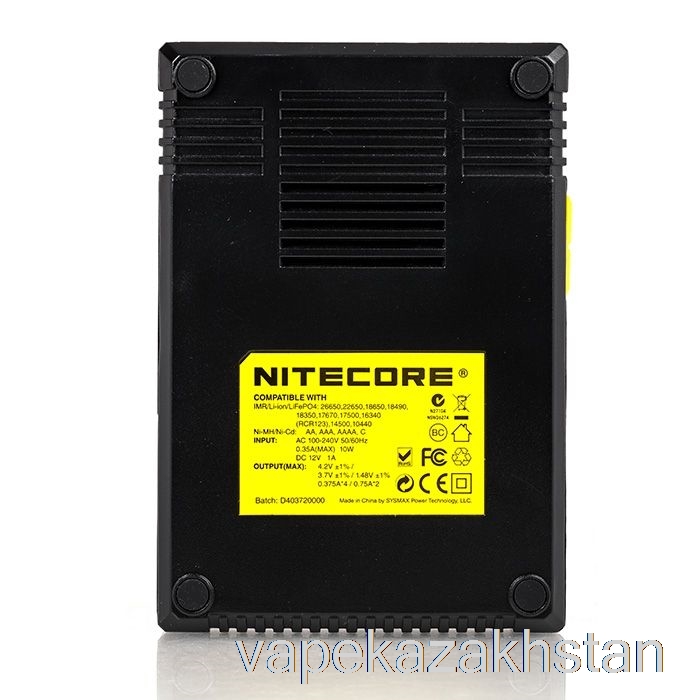Vape Smoke Nitecore D4 Battery Charger (4-Bay)