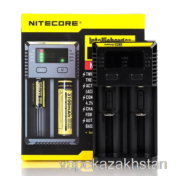 Vape Disposable Nitecore i2 Battery Charger (2-Bay)
